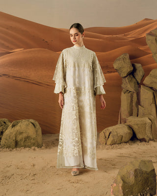 Damira Lace Dress Embroidery