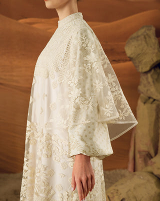 Damira Lace Dress Embroidery