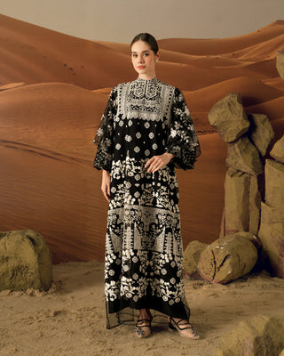 Damira Lace Dress Embroidery
