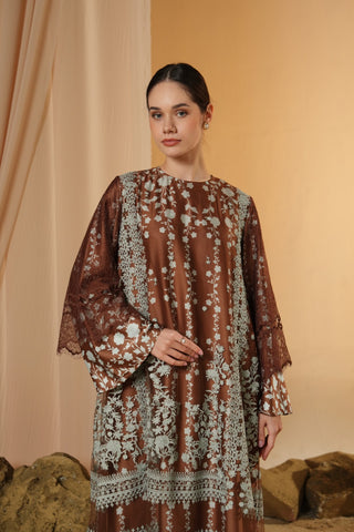 Lakshmi Lace Dress Embroidery
