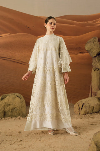 Damira Lace Dress Embroidery
