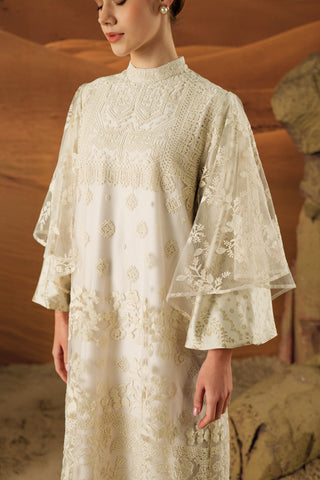 Damira Lace Dress Embroidery