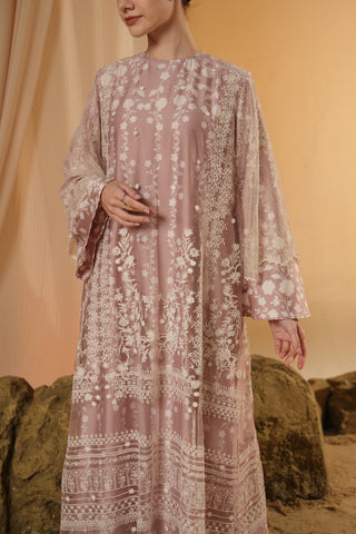 Lakshmi Lace Dress Embroidery