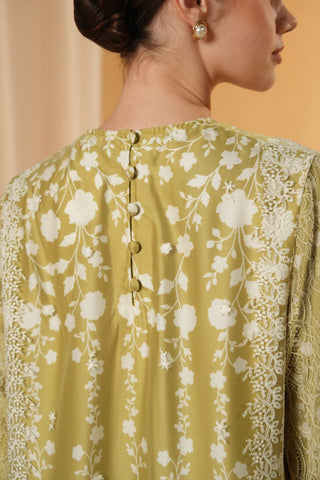 Lakshmi Lace Dress Embroidery