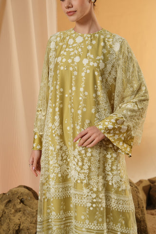 Lakshmi Lace Dress Embroidery