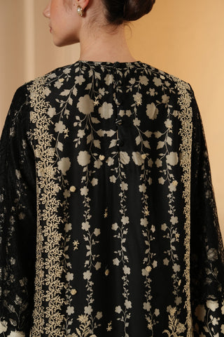 Lakshmi Lace Dress Embroidery