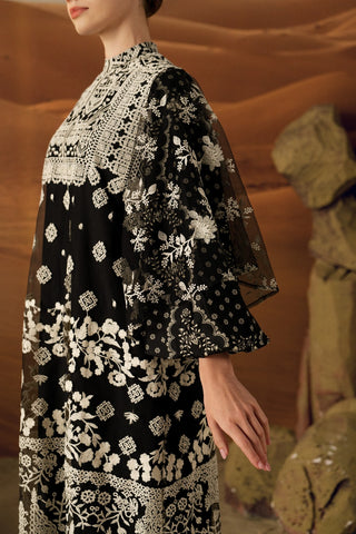 Damira Lace Dress Embroidery