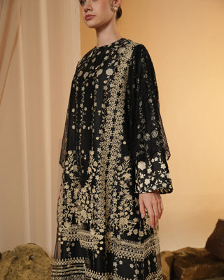 Lakshmi Lace Dress Embroidery