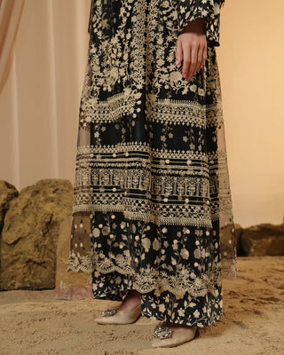 Lakshmi Lace Dress Embroidery