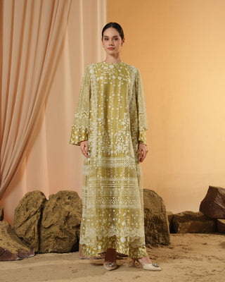 Lakshmi Lace Dress Embroidery