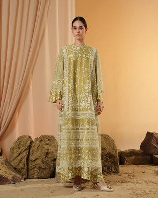 Lakshmi Lace Dress Embroidery