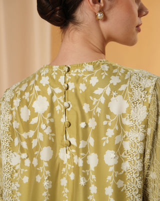 Lakshmi Lace Dress Embroidery