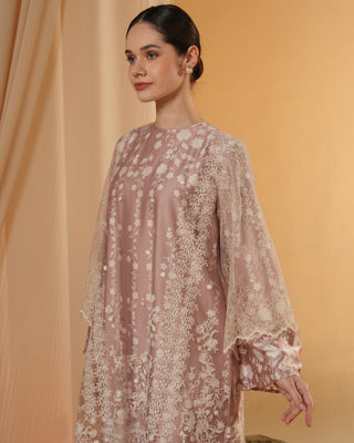 Lakshmi Lace Dress Embroidery