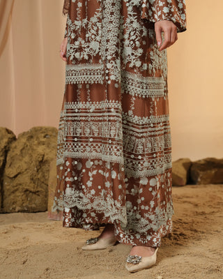 Lakshmi Lace Dress Embroidery